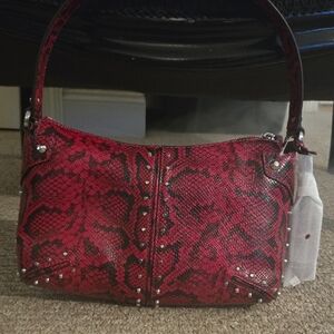 MICHAEL Michael Kors Snakeskin Purse DISCONTINUED- NWT